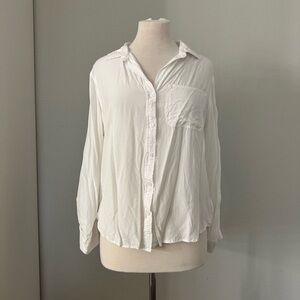 Velvet heart button down shirt